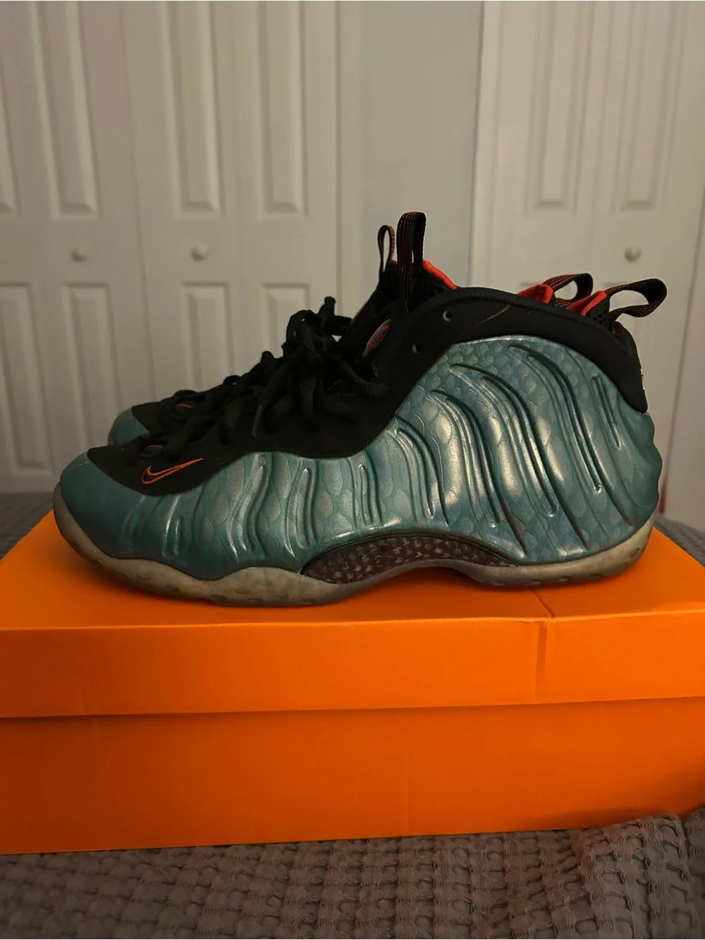 Nike foamposite one PRM Gone Fishing size 11